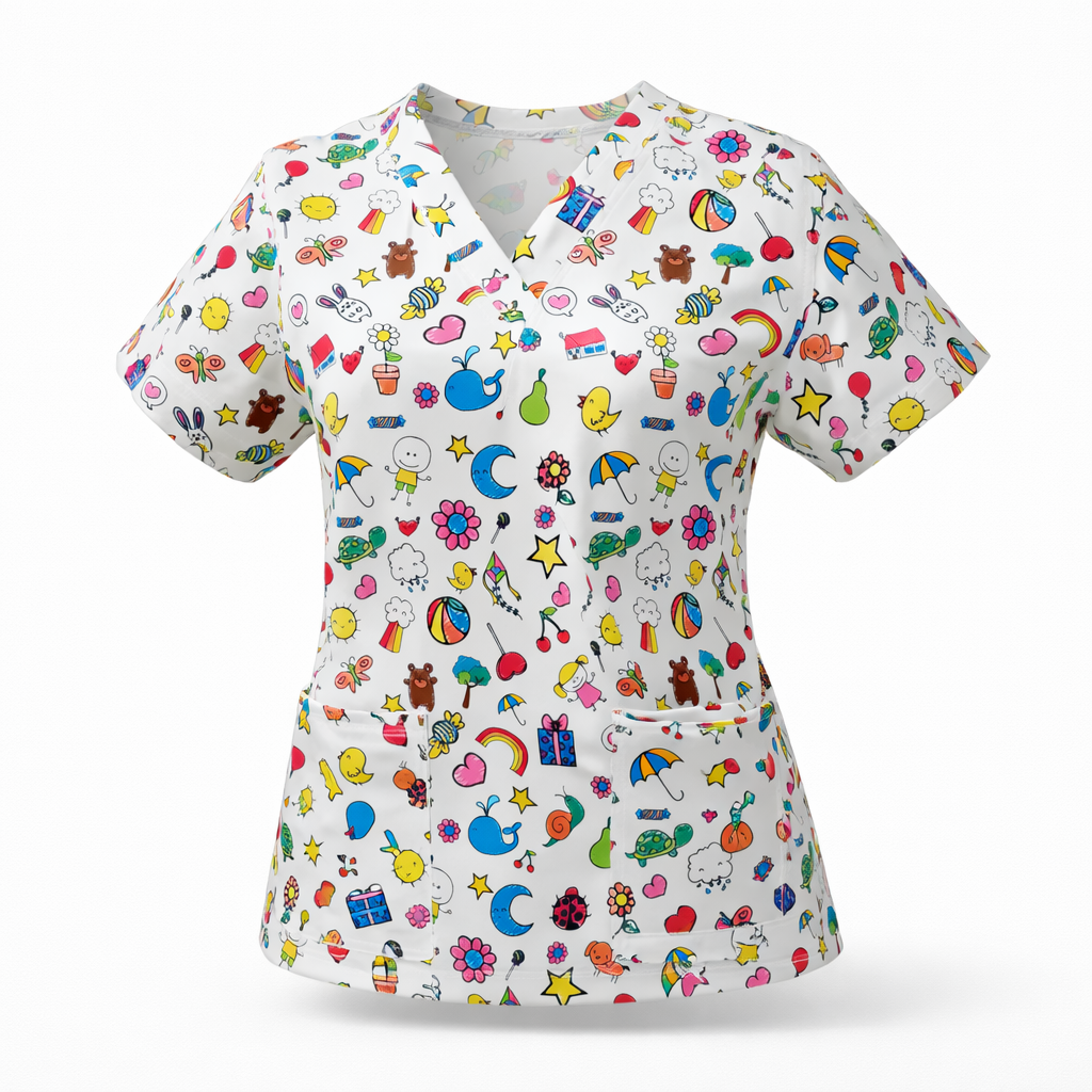 Blusa Antifluido Estampada