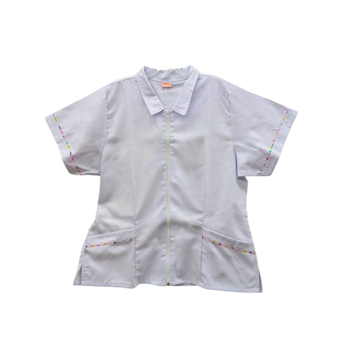 Blusa Cierre Oxford Talla Grande