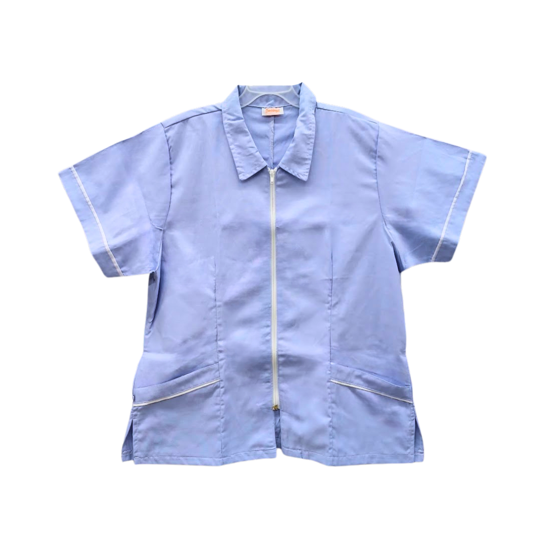 Blusa Cierre Oxford Talla Grande