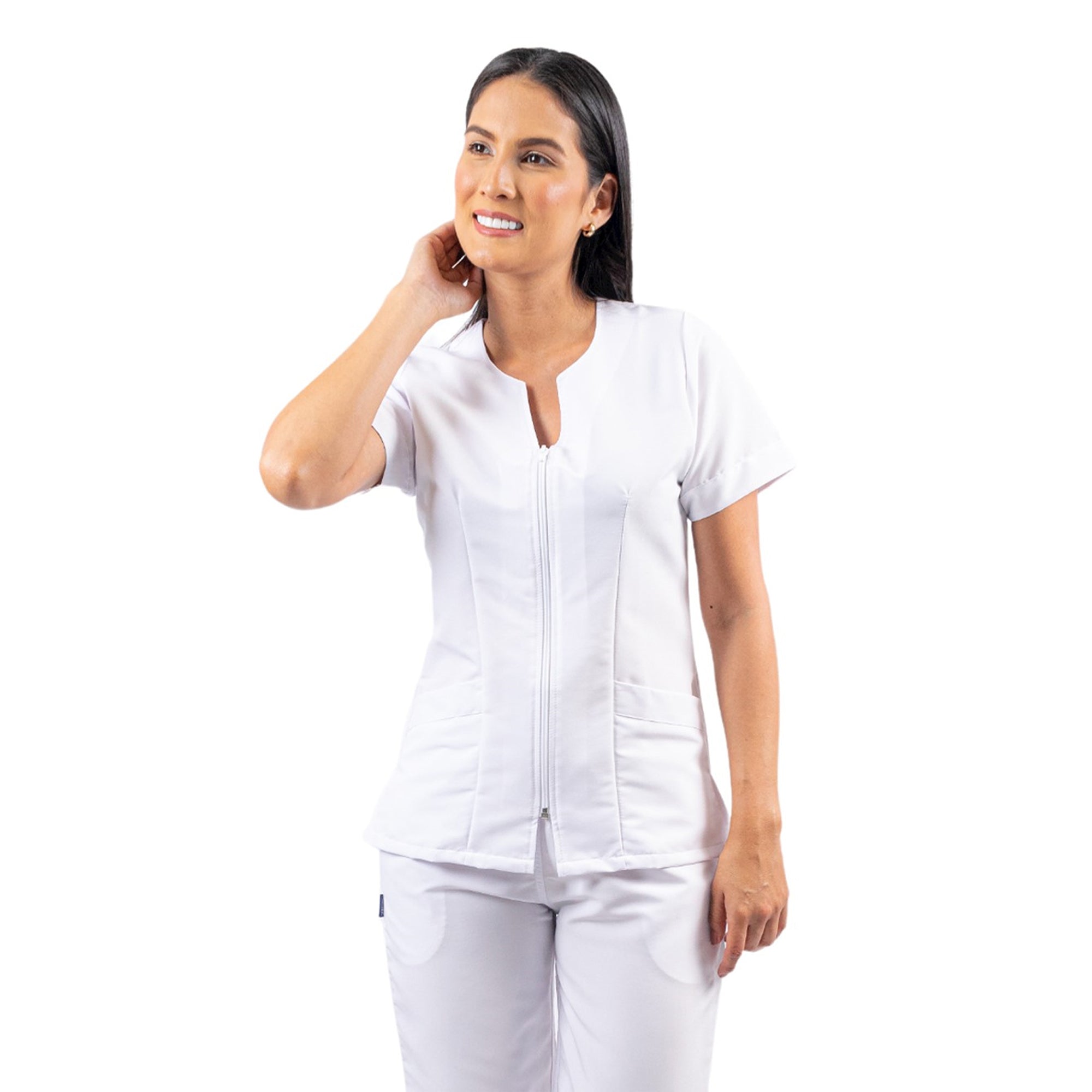 Blusa Antifluido Cierre