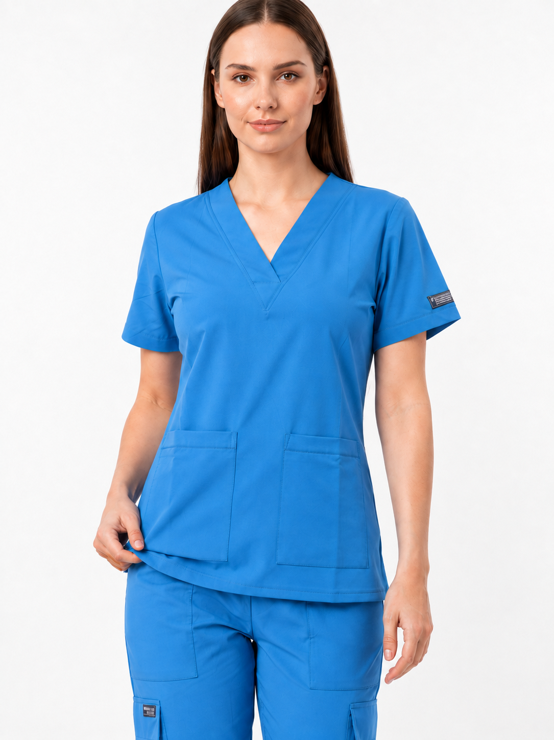 Blusa Antifluido Spandex 2 Bolsillos