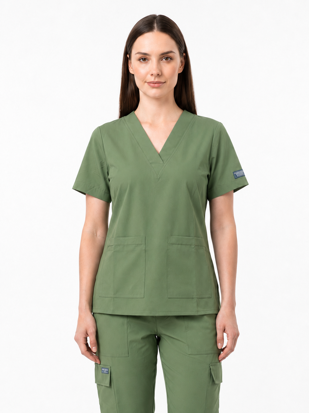 Blusa Antifluido Spandex 2 Bolsillos