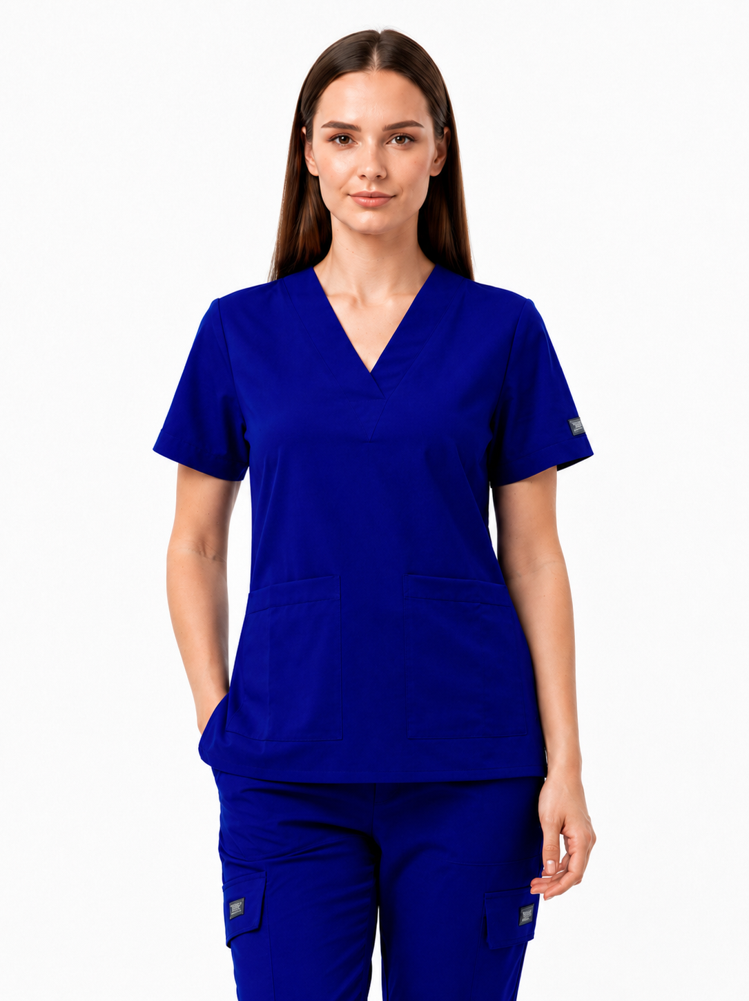 Blusa Antifluido Spandex 2 Bolsillos