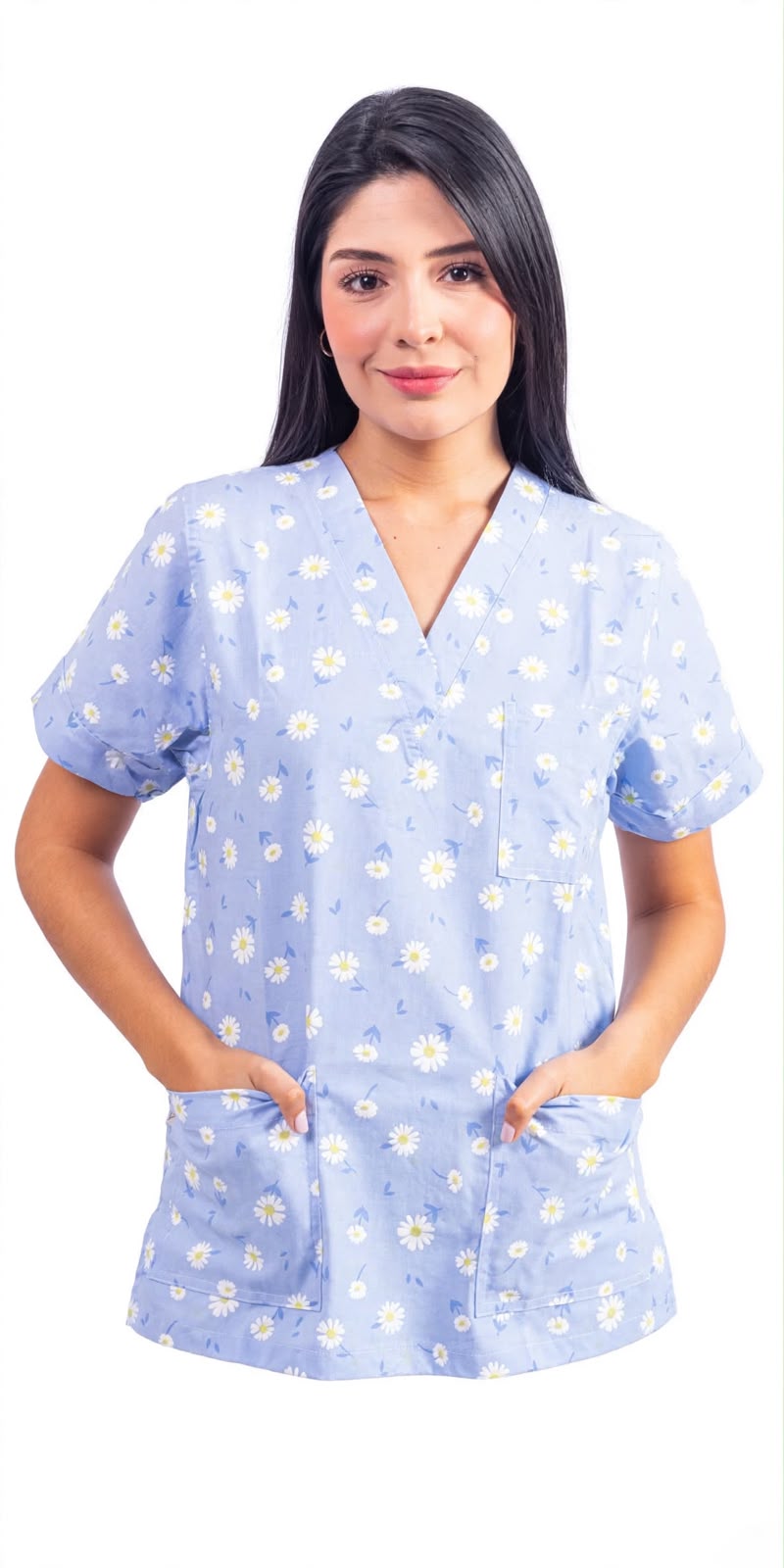 Blusa Dacrón Estampada