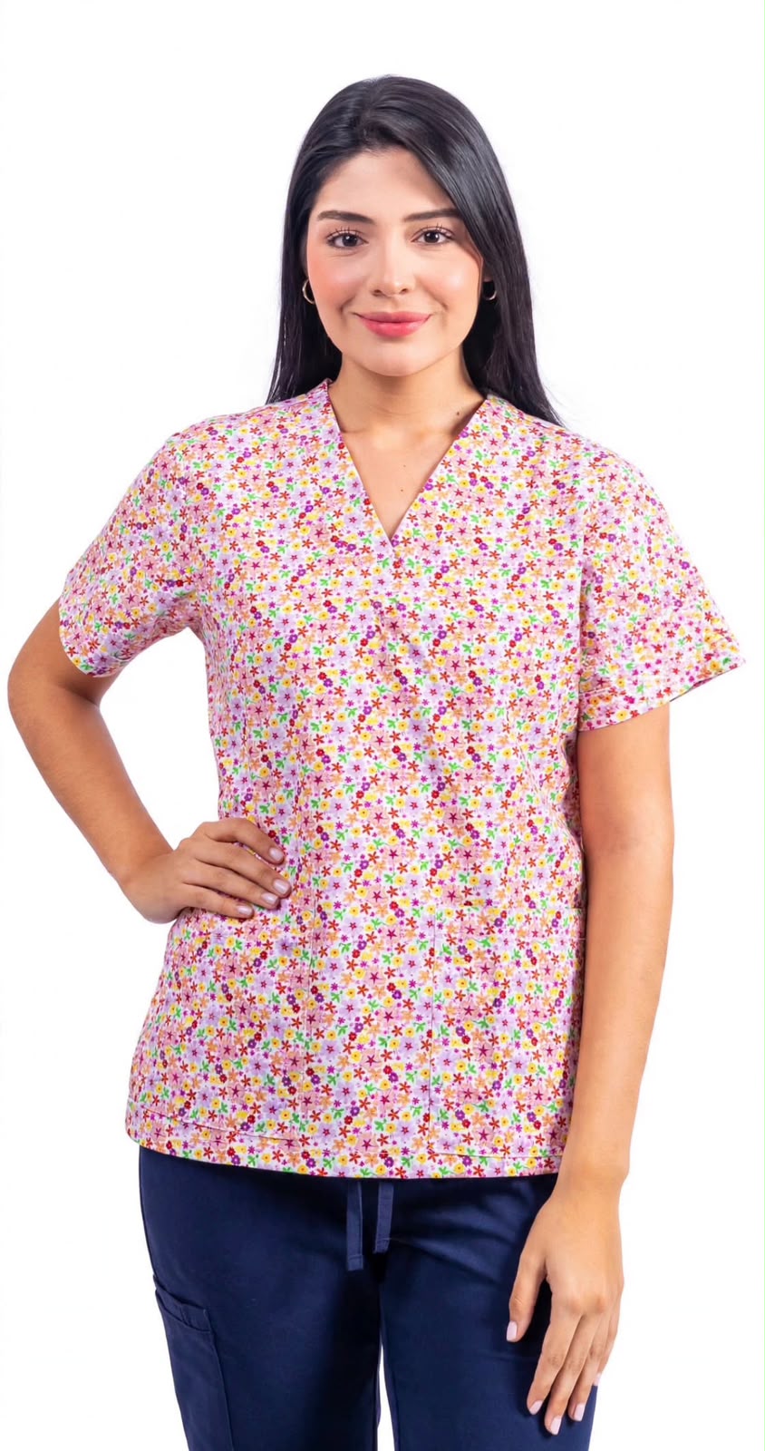 Blusa Dacrón Estampada